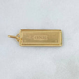 Dije Dólar 1.15gr / 3cm / Oro Amarillo +4 ©
