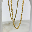 Cadena Lazo 2.65gr / 45cm / 2.1mm Oro Amarillo +3