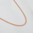 Cadena Escalera Plana 1.1 g / 40 cm / 0.3 mm Oro Rosa 18K