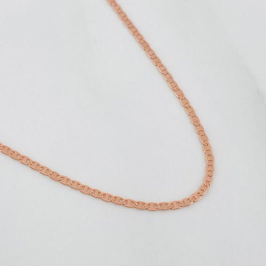Cadena Escalera Plana 1.1 g / 40 cm / 0.3 mm Oro Rosa 18K