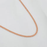Cadena Escalera Plana 1.1 g / 40 cm / 0.3 mm Oro Rosa 18K