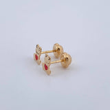 Topos Sapo 0.8gr / 6.48mm Oro Amarillo 18K %