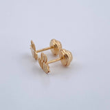 Topos Abeja 0.7gr / 6.09mm Oro Amarillo 18K %