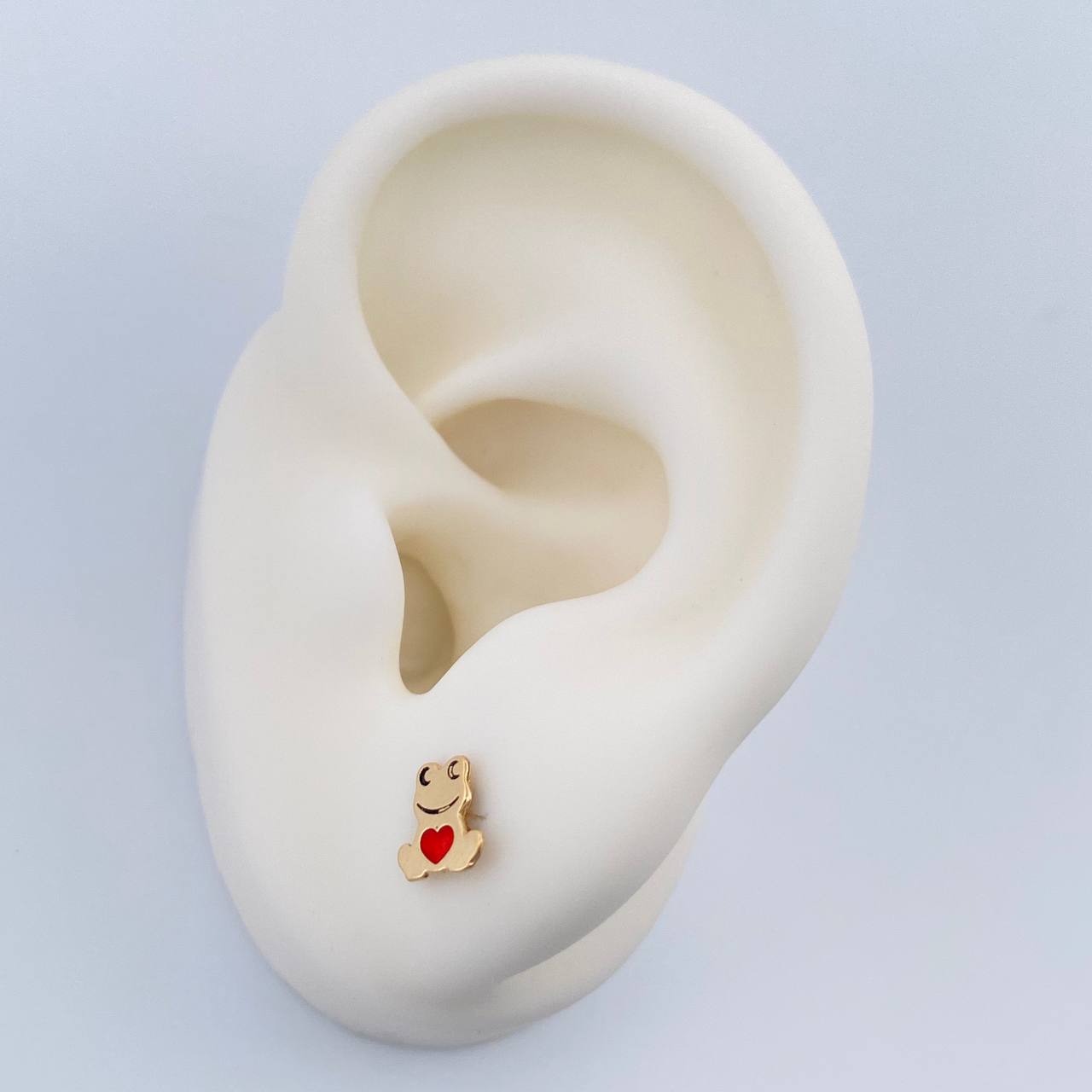 Topos Sapo 0.8gr / 6.48mm Oro Amarillo 18K %