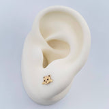 Topos Gato 0.7gr / 6.96mm Oro Amarillo 18K %