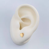 Topos Corazón 0.7gr / 5.5mm Oro Amarillo 18K %