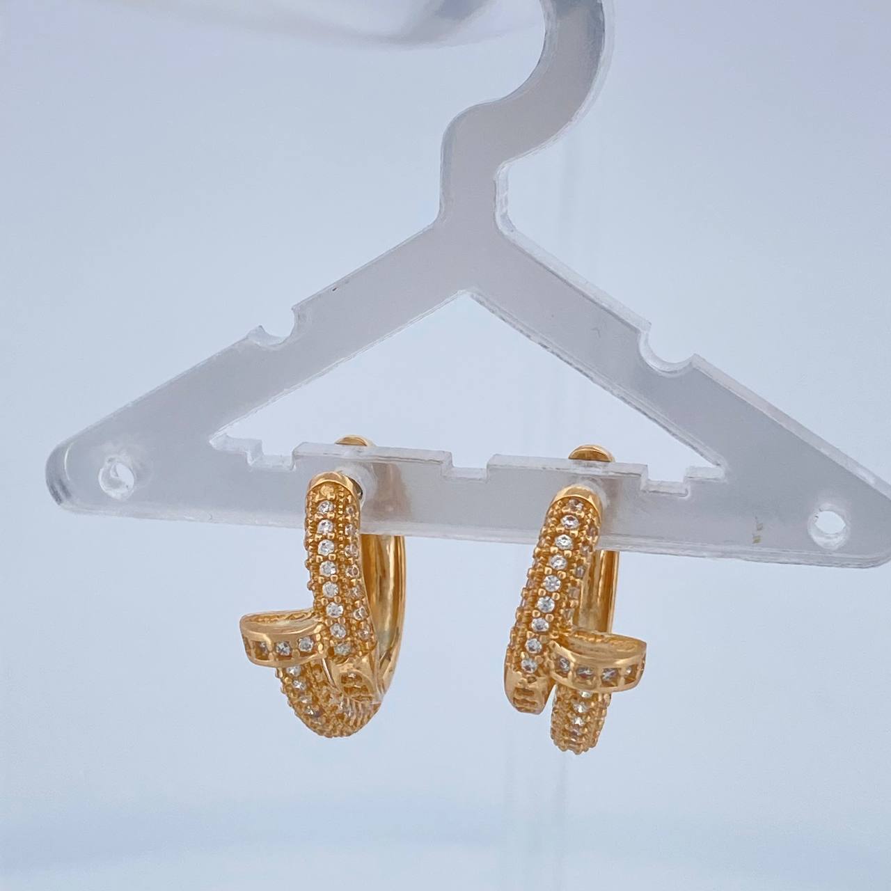 Candongas Clavo 6.05gr / 2cm / Oro Amarillo 18K %