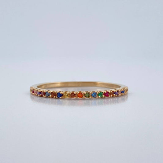 Anillo Churumbela 1.6gr / T8 1/2 / Oro Amarillo 18K %