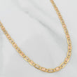 Cadena Escalera Plana 9.35gr / 60.2cm / 2.96mm Tres Oros +3 18K $