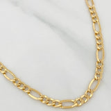 Cadena Figaro 7.65gr / 72.8cm / 4.58mm Oro Amarillo +1 18K $