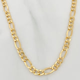 Cadena Figaro 7.65gr / 72.8cm / 4.58mm Oro Amarillo +1 18K $