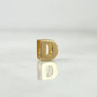 Herraje Letra D 0.35gr / 0.5cm / Oro 18K *