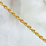 Pulso Lazo 3gr / 19cm / 3.3mm Oro Amarillo +3 18K