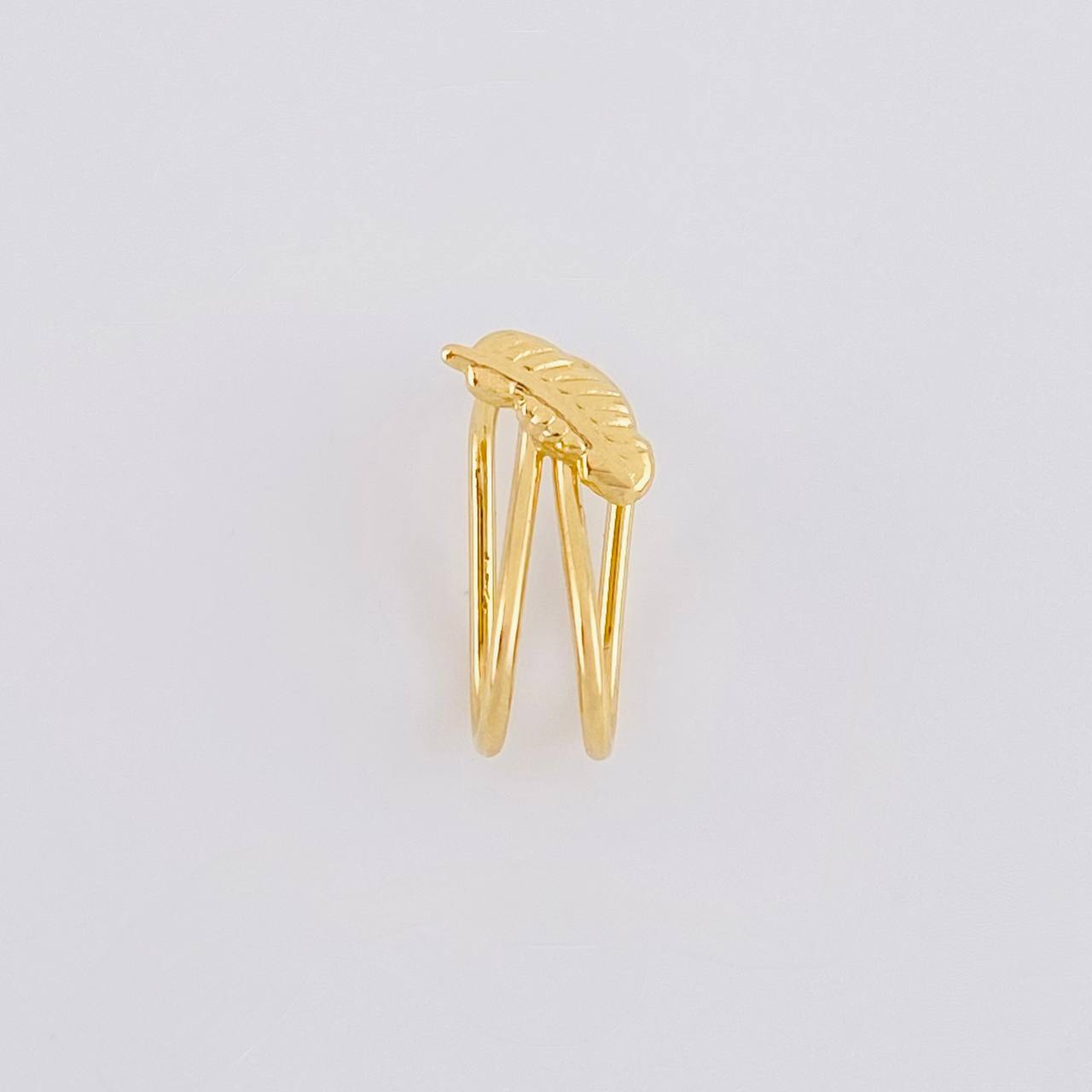 Piercing Pluma 0.7g / 1.4cm Oro Amarillo 18K