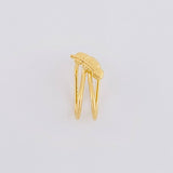 Piercing Pluma 0.7g / 1.4cm Oro Amarillo 18K