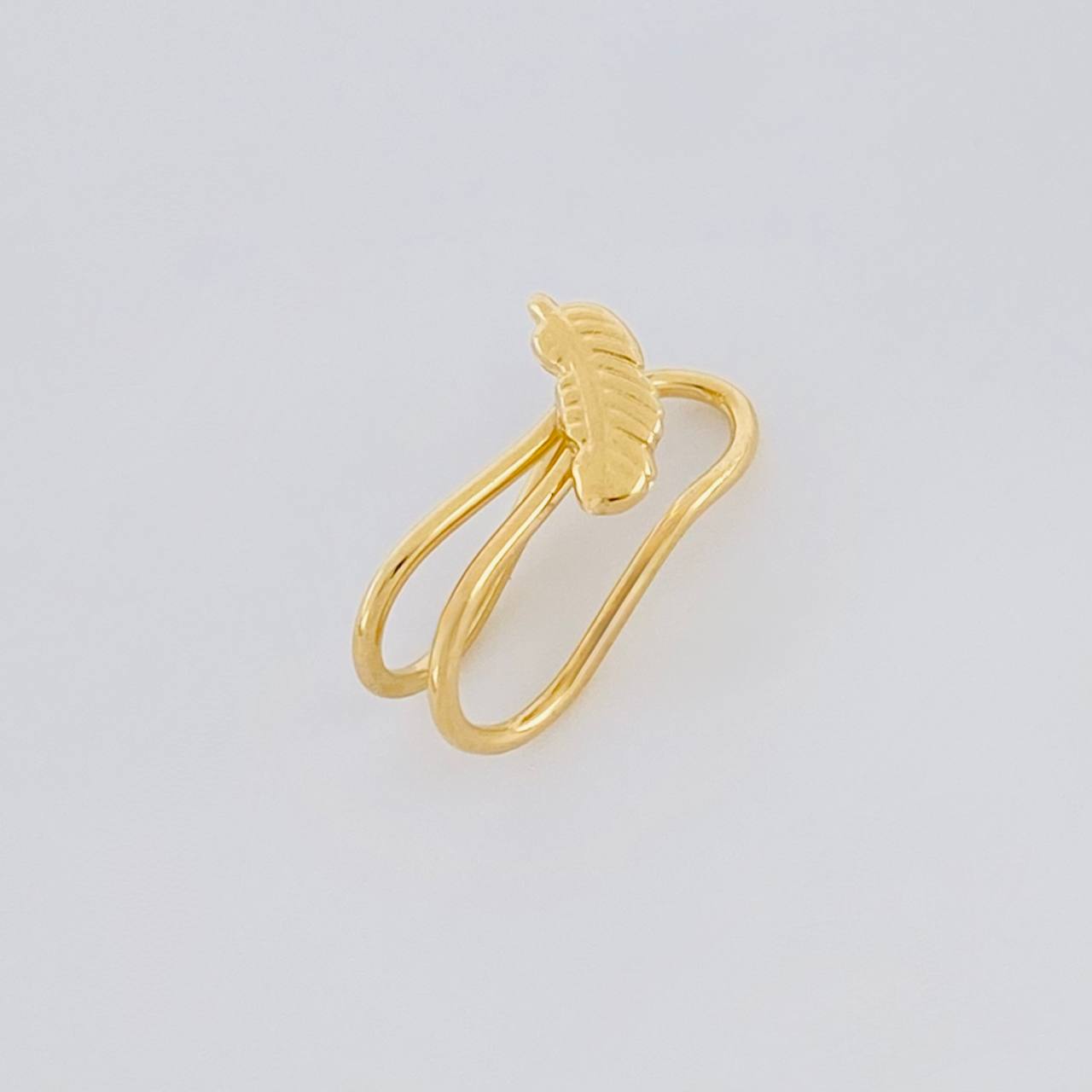 Piercing Pluma 0.65g / 1.4cm Oro Amarillo 18K