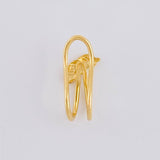 Piercing Pluma 0.7g / 1.4cm Oro Amarillo 18K