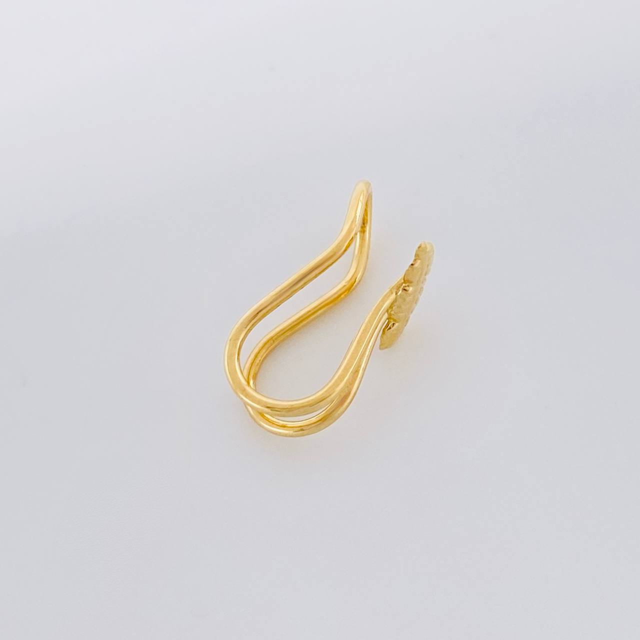 Piercing Pluma 0.7g / 1.4cm Oro Amarillo 18K