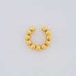 Piercing U Bolas Seguidas 0.8g / 1.1cm Oro Amarillo 18K