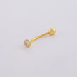 Piercing Curvo 0.3g / 1.5cm Oro Amarillo 18K