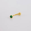 Piercing Curvo 0.3g / 1.5cm Oro Amarillo 18K