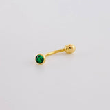 Piercing Curvo 0.3g / 1.5cm Oro Amarillo 18K