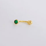Piercing Curvo 0.3g / 1.4cm Oro Amarillo 18K