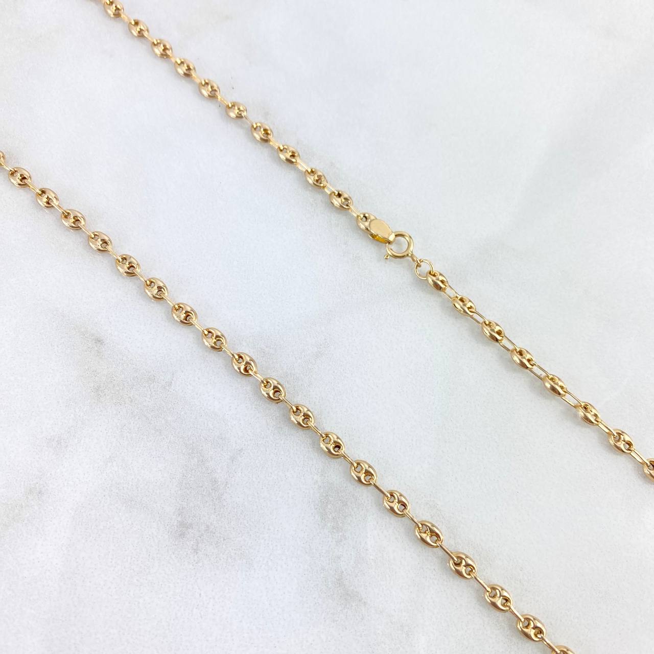 Cadena GC 4.9gr / 50cm / 3mm Oro Amarillo