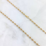 Cadena GC 4.9gr / 50cm / 3mm Oro Amarillo