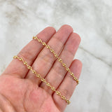 Cadena GC 4.8gr / 50cm / 3mm Oro Amarillo