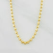 Cadena Militar Media Luna 8.8g / 45cm / 2mm Oro Amarillo 18K