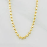 Cadena Militar Media Luna 11.9g / 60.6cm 2mm Oro Amarillo 18K