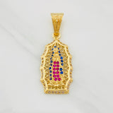 Dije Virgen de Guadalupe 3.25g / 3.2cm Oro Amarillo 18K