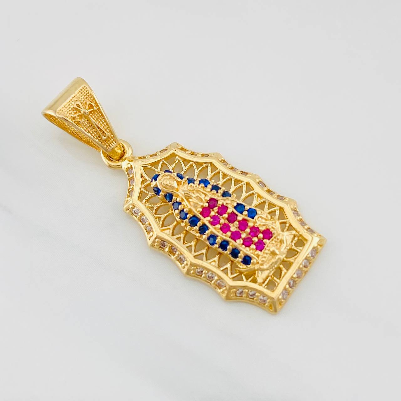 Dije Virgen de Guadalupe 3.25g / 3.2cm Oro Amarillo 18K