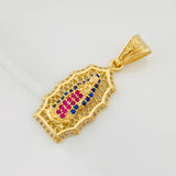 Dije Virgen de Guadalupe 3.25g / 3.2cm Oro Amarillo 18K