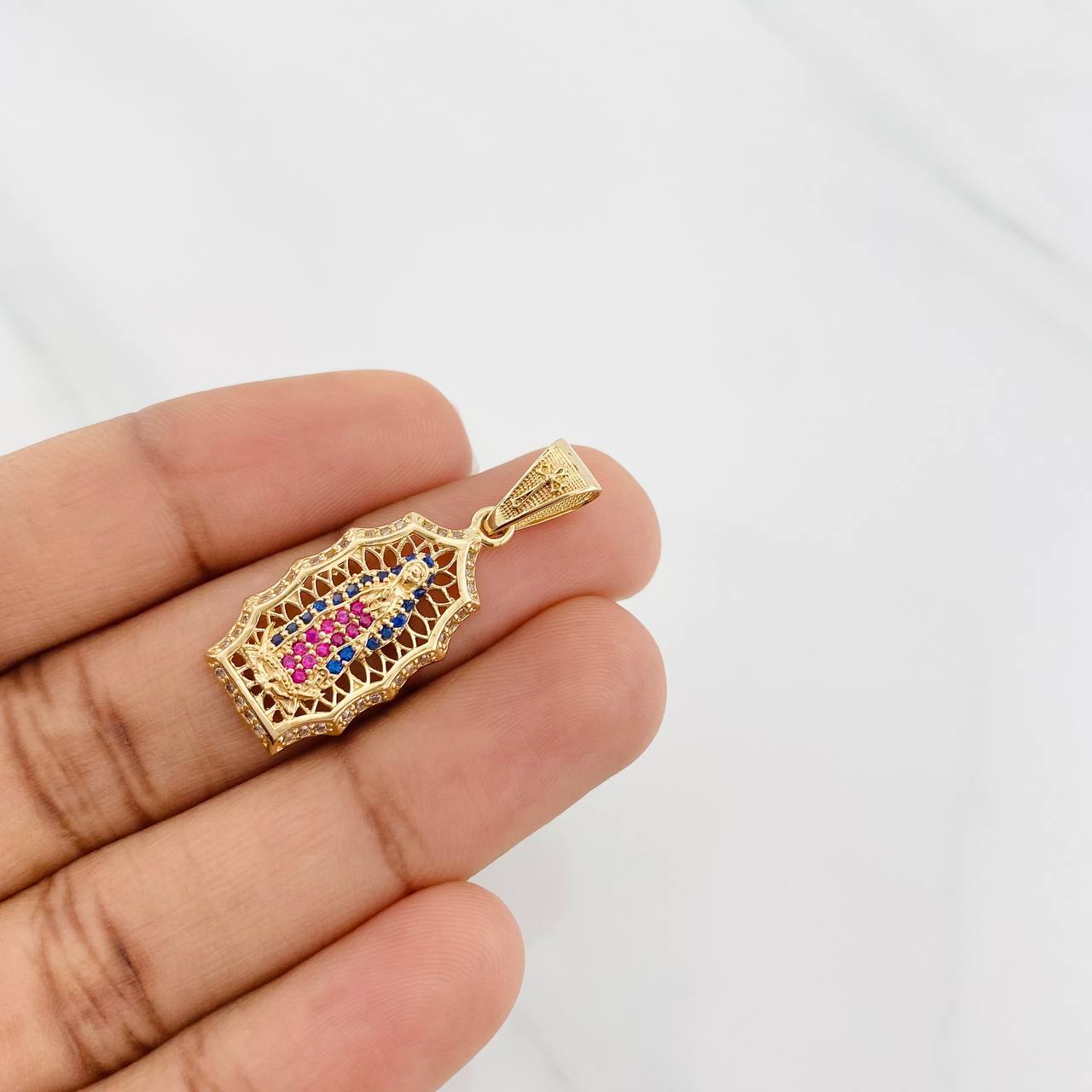 Dije Virgen de Guadalupe 3.25g / 3.2cm Oro Amarillo 18K