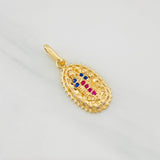 Dije Virgen de Guadalupe 1.35g / 2.2cm Oro Amarillo 18K