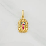 Dije Virgen de Guadalupe 1.35g / 2.1cm Oro Amarillo 18K