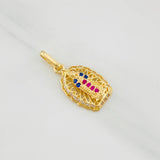Dije Virgen de Guadalupe 1.35g / 2.1cm Oro Amarillo 18K
