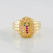 Anillo Virgen de Guadalupe 4.4g / T7 Oro Amarillo 18K
