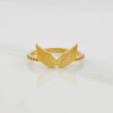 Anillo Alas 1.55g / T6 1/4 Oro Amarillo 18K