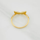 Anillo Alas 1.55g / T6 1/4 Oro Amarillo 18K