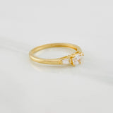 Anillo Solitario 1.5g / T6 3/4 Oro Amarillo 18K