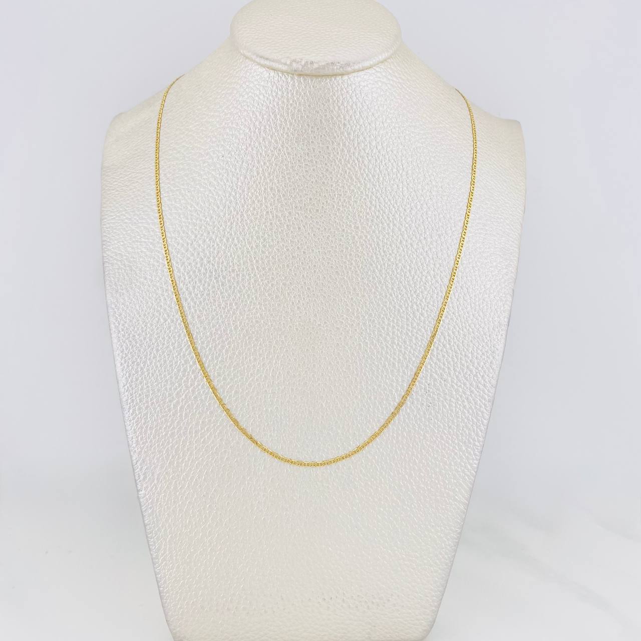 Cadena Escalera 1.55g / 40cm / 1.39mm Oro Amarillo 18K