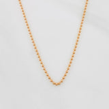 Cadena Militar 2g / 50cm / 1.02mm Oro Rosa 18K