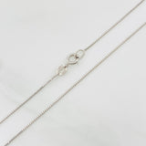 Cadena Veneciana 1.35g / 50cm / 0.62mm Oro Blanco 18K