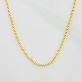 Cadena Veneciana 2.15g / 55cm / 0.7mm Oro Amarillo 18K