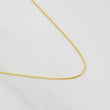 Cadena Veneciana 0.9g / 40cm / 0.51mm Oro Amarillo 18K