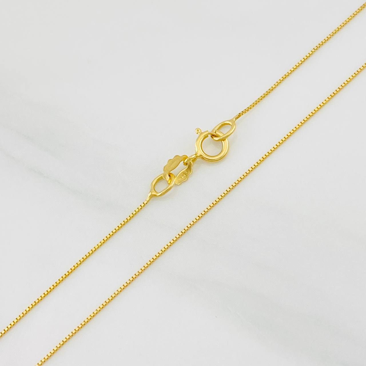 Cadena Veneciana 1.05g / 40cm / 0.6mm Oro Amarillo 18K