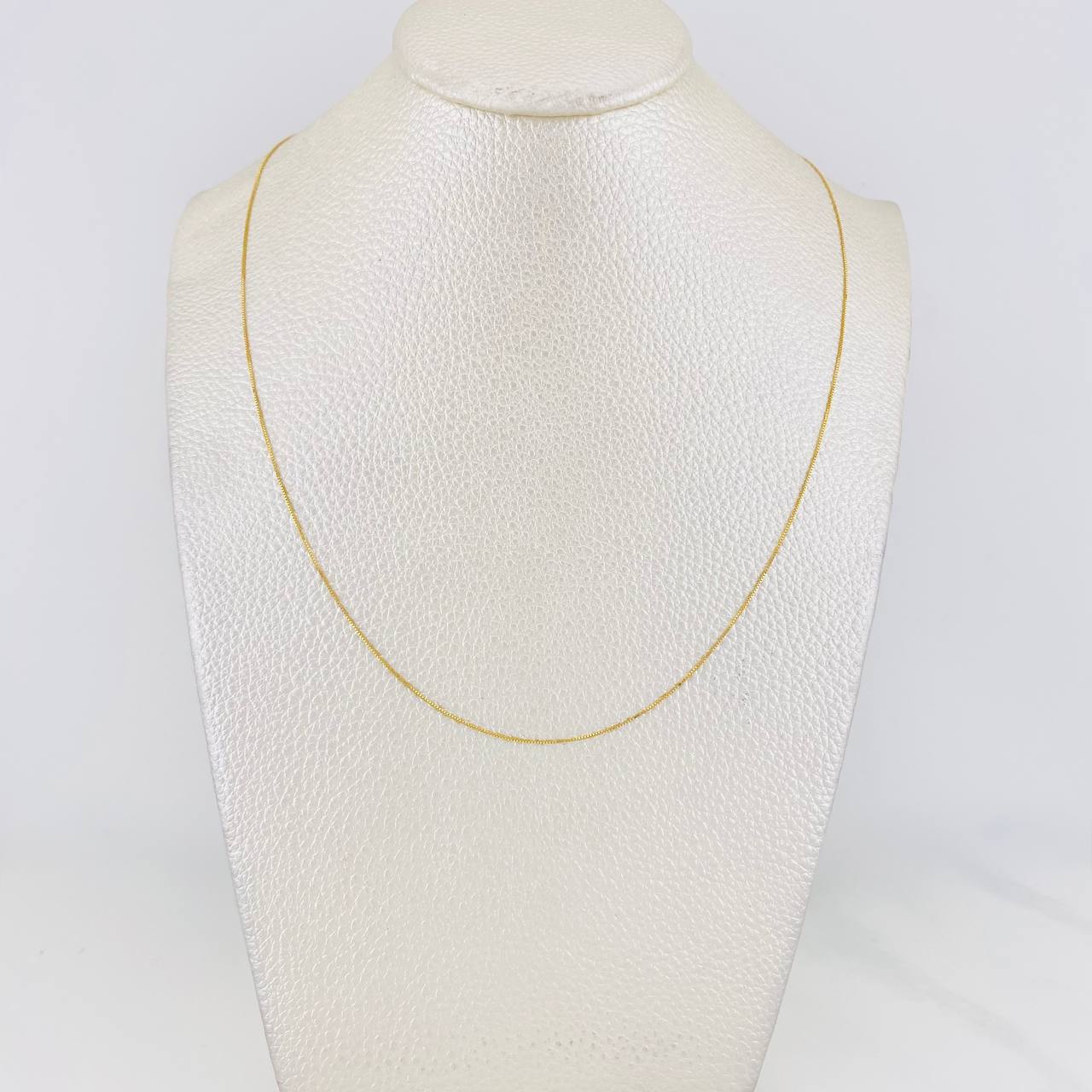 Cadena Veneciana 0.95g / 40cm / 0.53mm Oro Amarillo 18K